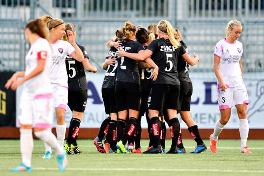Göteborgs Lieke Martens jublar