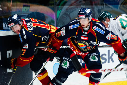 Djurgårdens Henrik Eriksson och Michael Holmqvist