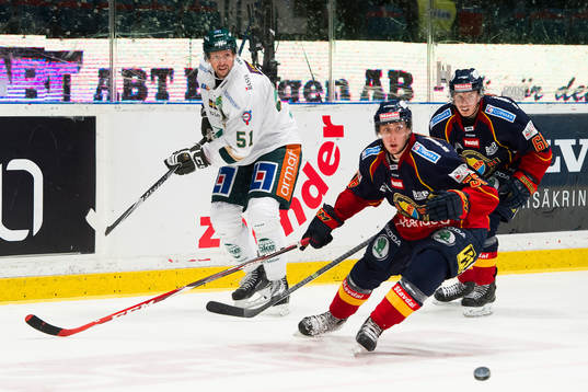 Färjestads Rickard Wallin och Djurgårdens Robin Norell