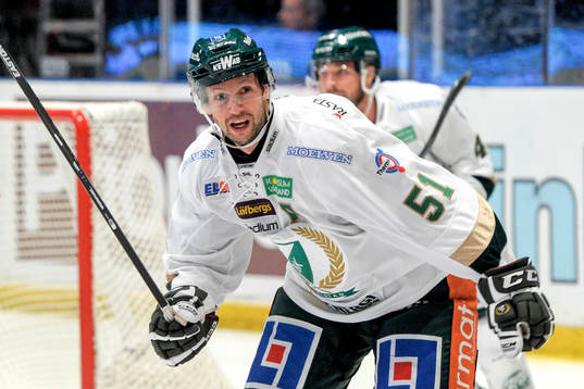 Färjestads Rickard Wallin jublar