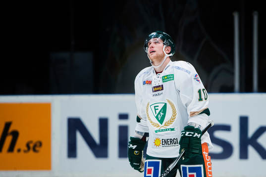 Färjestads Shawn Lalonde deppar