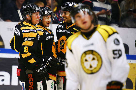 Skellefteås Andrew Calof , Patrik Zackrisson  och Daniel