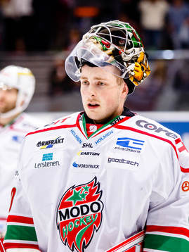 Modos målvakt Linus Ullmark