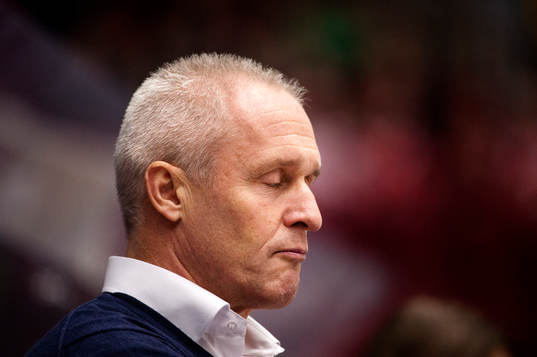 Timrås tränare Roger Forsberg deppar