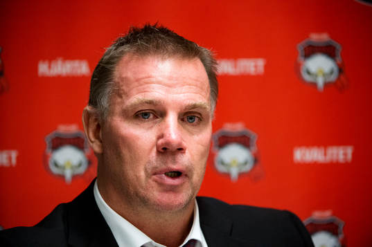 Malmö Redhawks tränare Mats Lusth