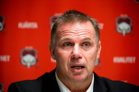Malmö Redhawks tränare Mats Lusth