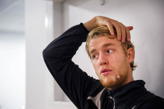 Malmö FFs Filip Helander i en intervju
