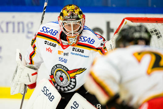Luleås målvakt Joel Lassinantti