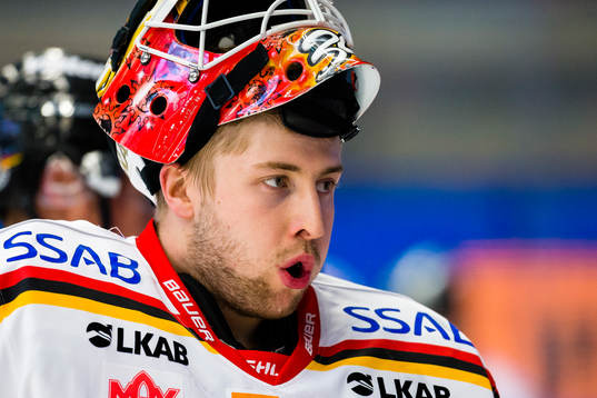 Luleås målvakt Joel Lassinantti