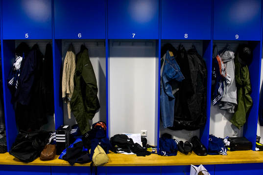 Plats nummer sju är tom i IFK Göteborgs omklädningsrum