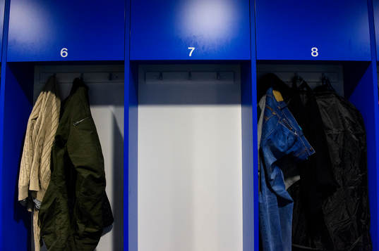 Plats nummer sju är tom i IFK Göteborgs omklädningsrum