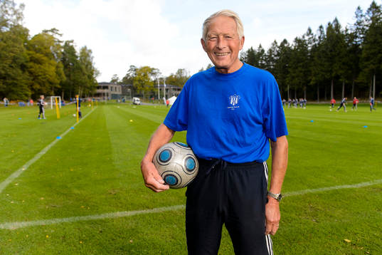Fotbollsveteranen Bengt Berndtsson