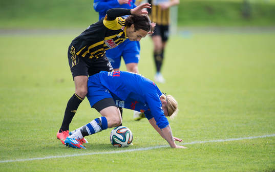 IFK Hässleholms Karim Al-Asi i matchen i division 3 mellan