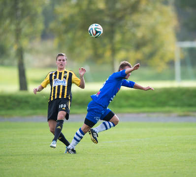 IFK Hässleholms Danny Gunnarsson  i matchen i division 3