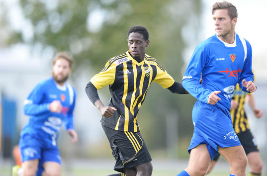 IFK Hässleholms Vieira i matchen i division 3 mellan IFK