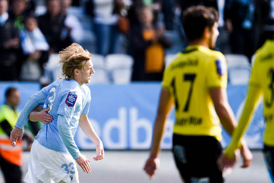 Malmö FFs Simon Kroon kramar om Emil Forsberg