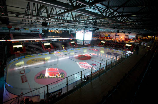 Behrn Arena innan ishockeymatchen i SHL mellan Örebro och