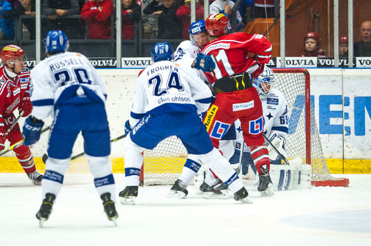 Leksands Jonas Frögren, Simon Erlandsson och Oscar
