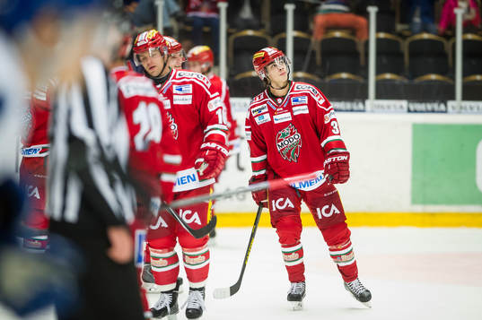 Modos Gustav Possler och Per-Åge Skröder deppar