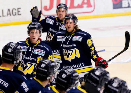 s Ted Brithén, Chris Campoli (längst bak) och Mattias