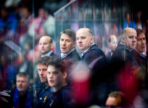 Djurgårdens tränare Hans Särkijärvi och assisterande