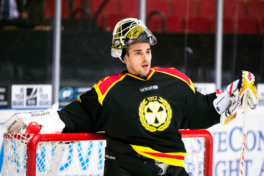 Brynäs målvakt Bernhard Starkbaum