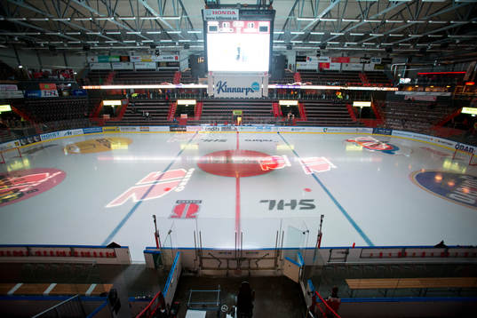 Behrn Arena innan ishockeymatchen i SHL mellan Örebro och