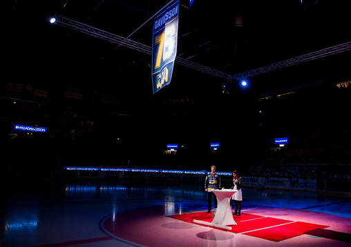 Johan Davidsson med familj