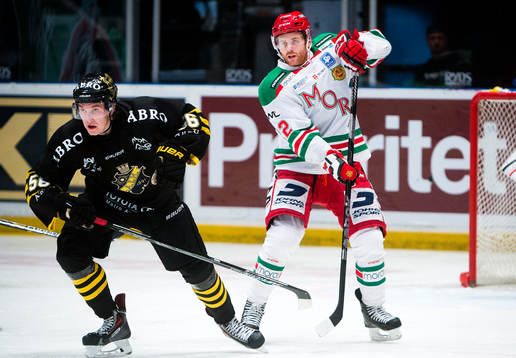 s Dennis Nordström och Moras Daniel Hermansson
