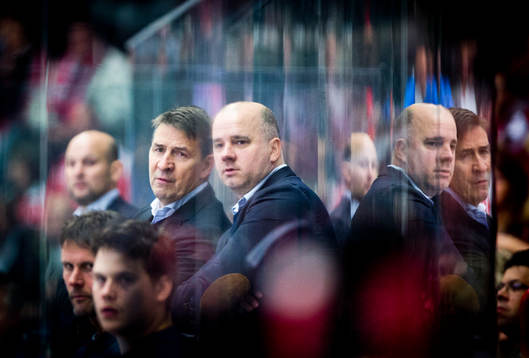 Djurgårdens tränare Hans Särkijärvi och assisterande