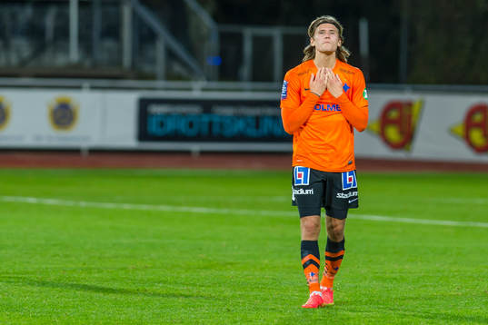 Norrköpings Arnor Ingvi Traustason deppar fotbollsmatchen