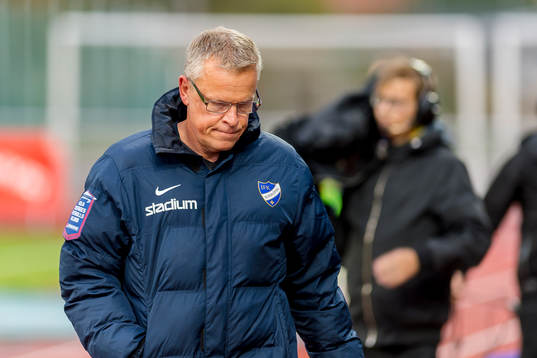 Norrköpings tränare Jan Andersson deppar