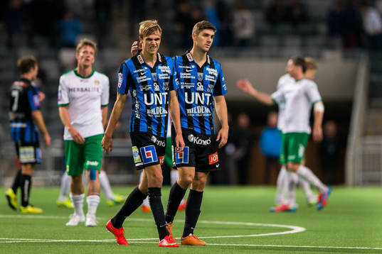 Sirius Oscar Pehrsson och Patrick Hopkins deppar