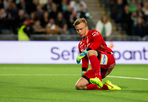 Sirius målvakt Andreas Andersson