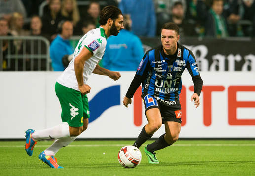Hammarbys Stefan Batan utmanar Sirius Kerim Mrabti