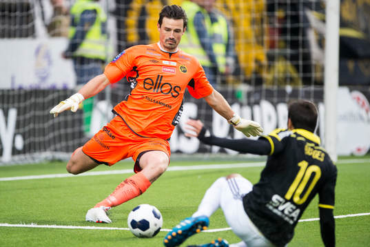 Elfsborgs målvakt Kevin Stuhr Ellegaard