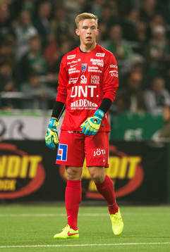 Sirius målvakt Andreas Andersson