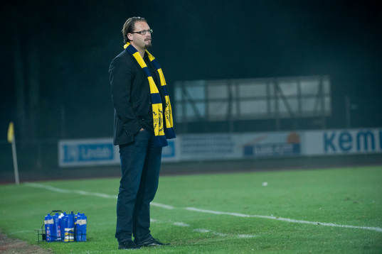 Ängelholms tränare Joakim Persson