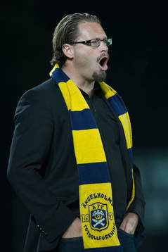 Ängelholms tränare Joakim Persson