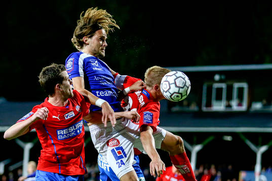 Åtvidabergs Tom Pettersson kvitterar till 1-1