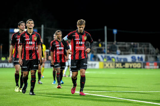 Brommapojkarnas Mauricio Albornoz och Jesper Karlström