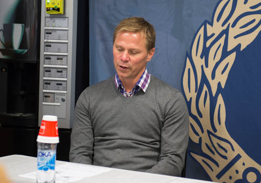 Gefles tränare Roger Sandberg