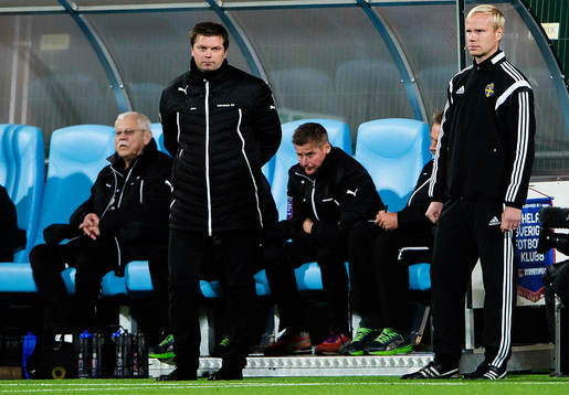 Halmstads tränare Jens Gustafsson