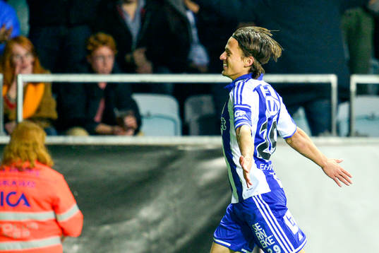 IFK Göteborgs Lasse Vibe jublar