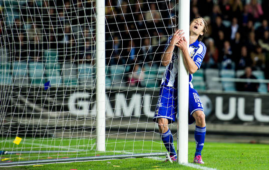 IFK Göteborgs Lasse Vibe deppar
