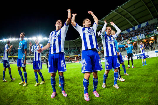 IFK Göteborgs två målgörare, Martin Smedberg Dalence