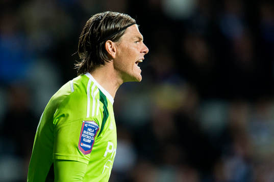 Djurgårdens målvakt Kenneth Høie