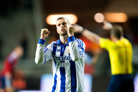 IFK Göteborgs Kjetil Waehler jublar