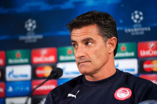 Olympiakos tränare José Miguel González Martín del Campo