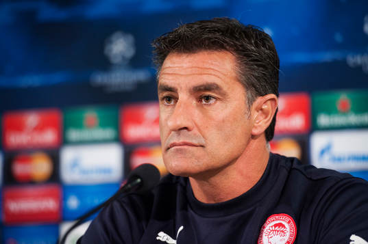 Olympiakos tränare José Miguel González Martín del Campo